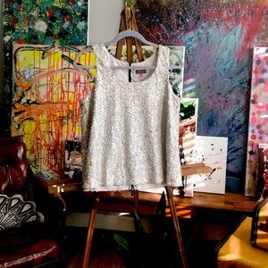 Vince Camuto sequin blouse
